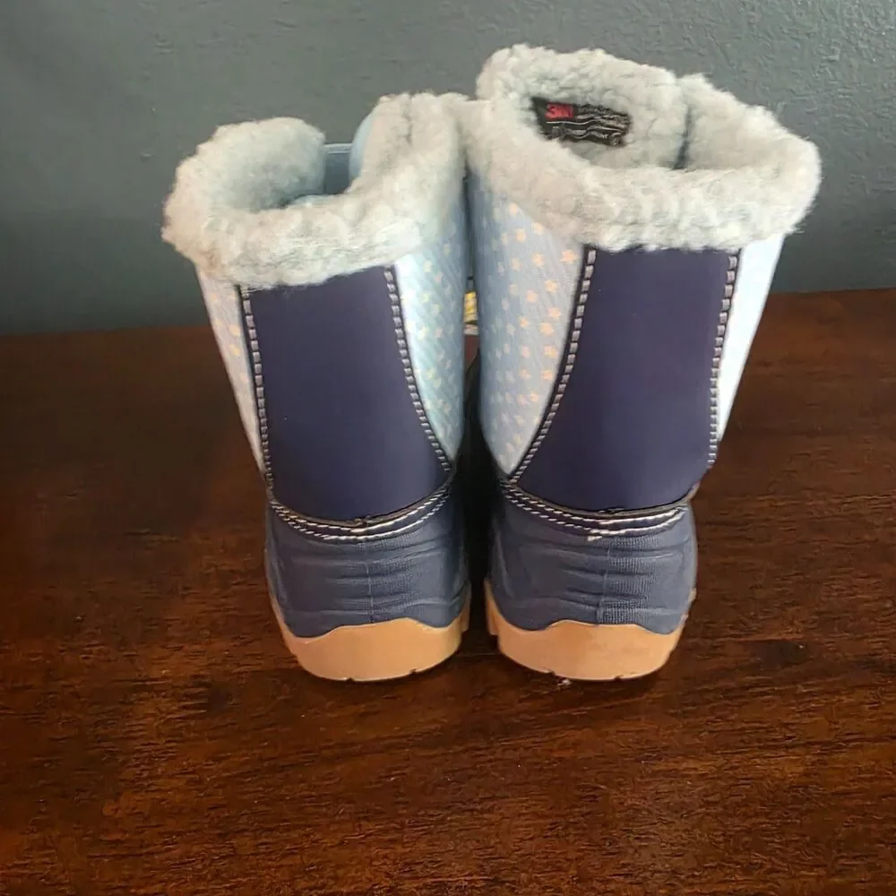 Girls Boys Unisex Bluey Winter Boots Toddler Sz 8 - BRAND NEW Sherpa lined